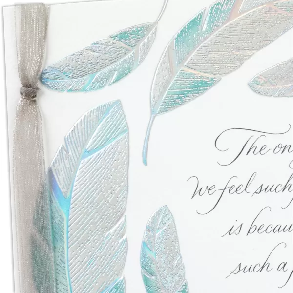 Hallmark Signature Sympathy Card Many Thoughts and PrayersOur Hearts are with You