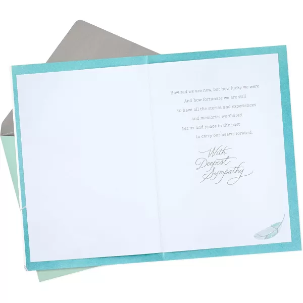 Hallmark Signature Sympathy Card Many Thoughts and PrayersOur Hearts are with You