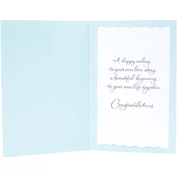 Hallmark Signature Wedding Card Live Laugh LoveBride And Groom