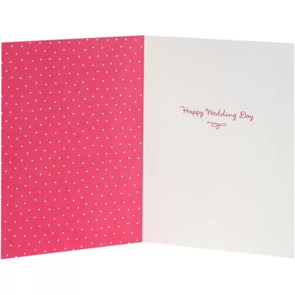 Hallmark Signature Wedding Card Live Laugh LoveHappy Wedding Day