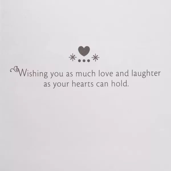 Hallmark Signature Wedding Card Live Laugh LoveLive Laugh Love