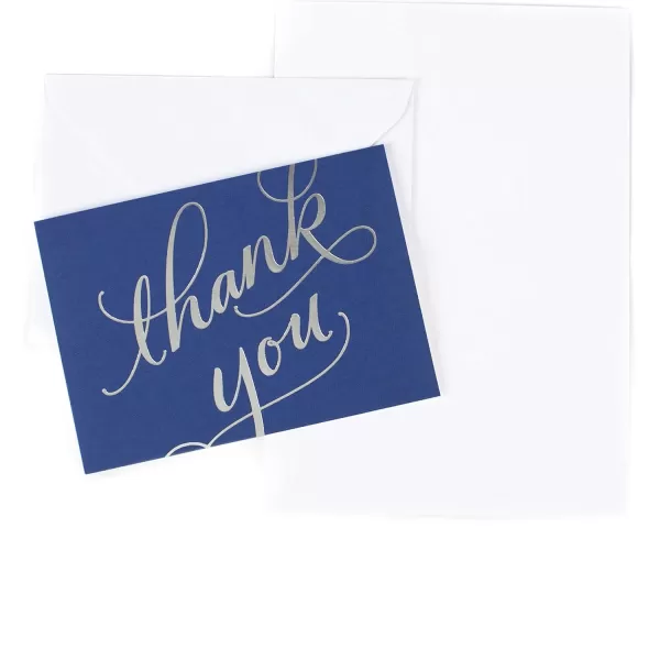 Hallmark Thank You Cards Gold Foil Script 100 Thank You Notes with Envelopes for Wedding Baby Shower Bridal Shower GraduationBaby Shower  Thank You Cards