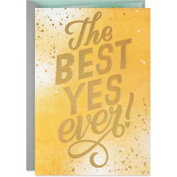 Hallmark Engagement Card Bridal Shower Card Best Yes EverBest Yes Ever