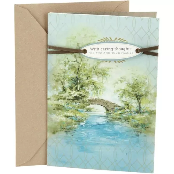 Hallmark Pack of 2 Sympathy Cards Seascape with BirdsFor You and Your Family