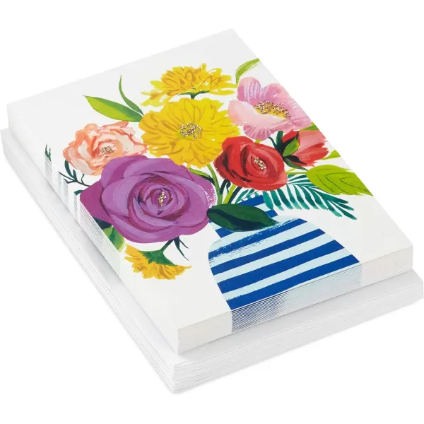 Hallmark Blank Cards Floral Bouquet 20 Cards with Envelopes