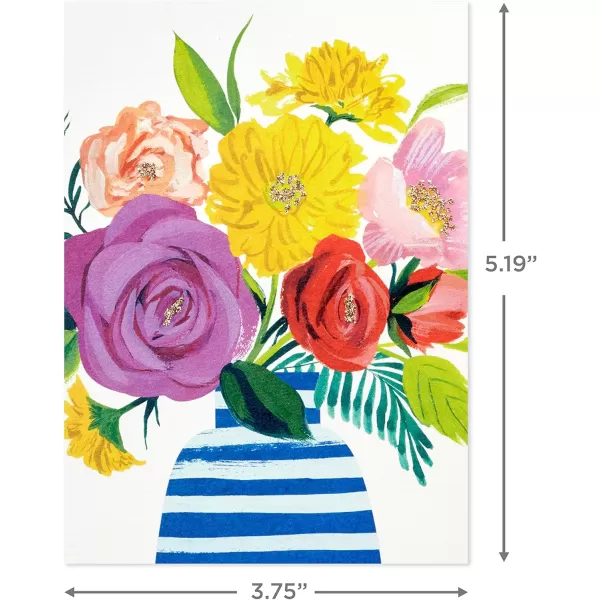 Hallmark Blank Cards Floral Bouquet 20 Cards with Envelopes