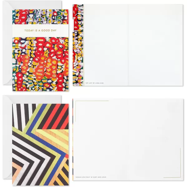 Hallmark Pack of 4 Blank Cards All Occasion Cards Good Day