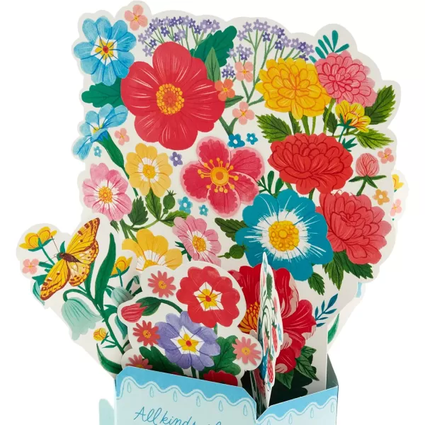 Hallmark Paper Wonder Pack of Pop Up All Occasion Cards Displayable Bouquet 12 3D Cards and Envelopes