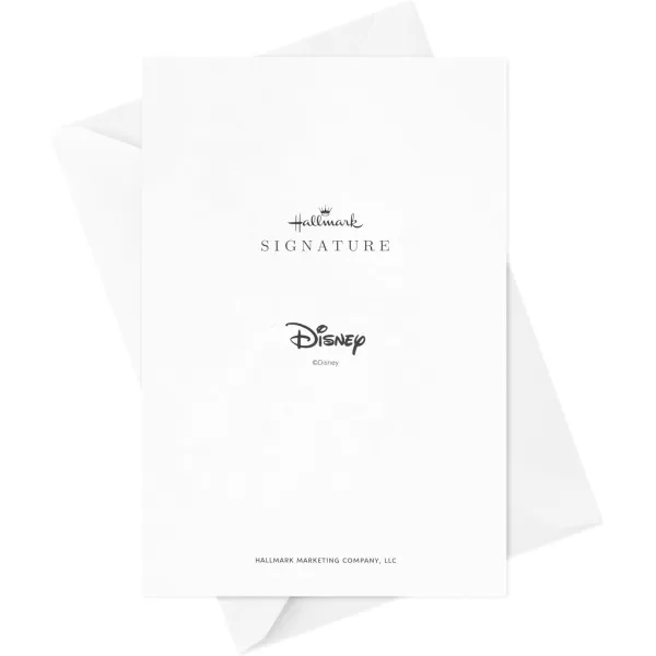 Hallmark Signature Blank Card Disney Princess DressesDisney Princess Dresses