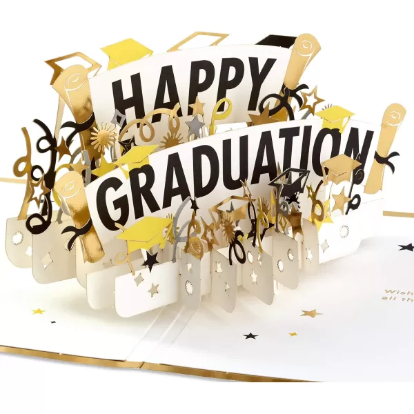 Hallmark Signature Paper Wonder Pop Up Graduation Card Happy GraduationGraduation Card  Pop Up Graduation Card