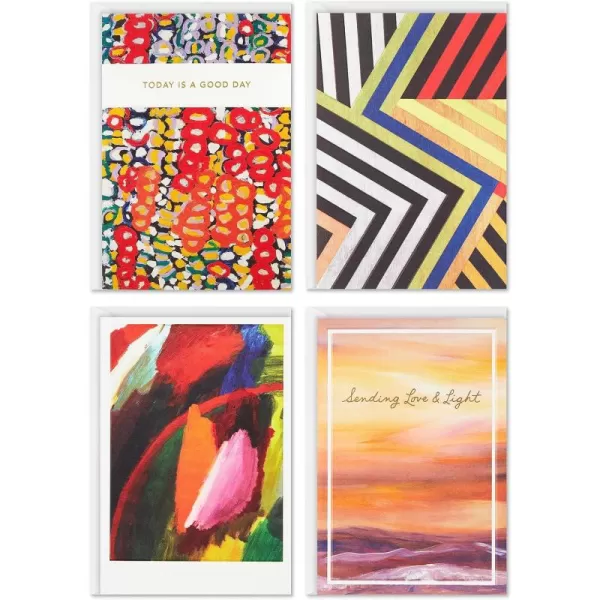 Hallmark Pack of 4 Blank Cards All Occasion Cards Good Day