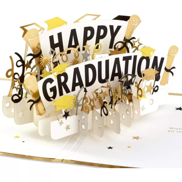 Hallmark Signature Paper Wonder Pop Up Graduation Card Happy GraduationGraduation Card