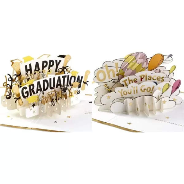 Hallmark Signature Paper Wonder Pop Up Graduation Card Happy GraduationGraduation Card  Pop Up Graduation Card