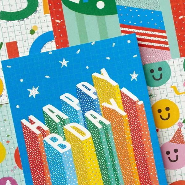 Hallmark Assorted Kids Birthday Cards 24 Blank Cards with Envelopes Wish Big Best Day Ever