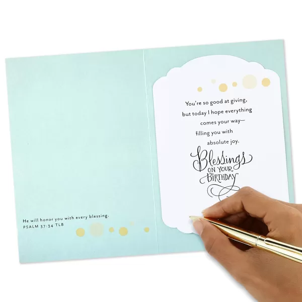 Hallmark DaySpring Religious Birthday Card Blessings On Your BirthdayBlessings On Your Birthday