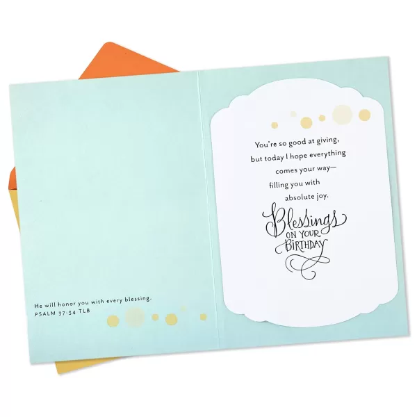 Hallmark DaySpring Religious Birthday Card Blessings On Your BirthdayBlessings On Your Birthday