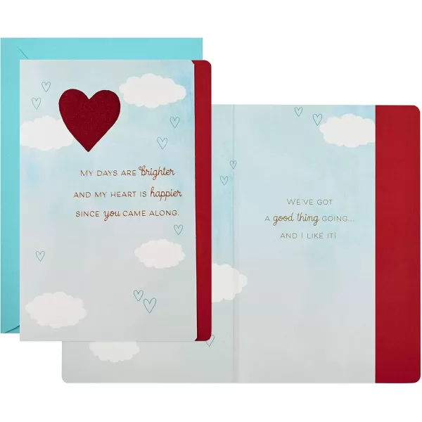 Hallmark Love Card Assortment New RelationshipMiss YouTime ApartJust Because 6 Cards with EnvelopesMulticolorAssorted