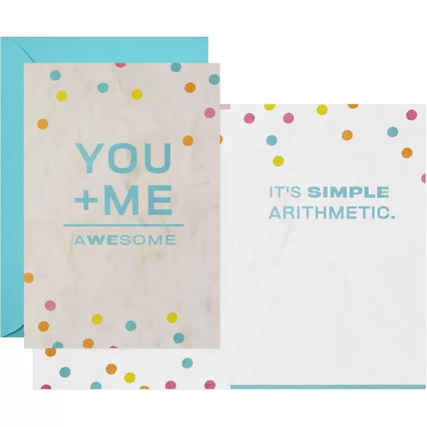 Hallmark Love Card Assortment New RelationshipMiss YouTime ApartJust Because 6 Cards with EnvelopesShort  Sweet  6 Cards