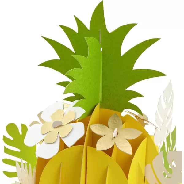 Hallmark Signature Paper Wonder Pop Up Card Pineapple Nurses Day Card Teacher Appreciation Healthcare Worker Gift 1299RZH1131Pop Up Pineapple