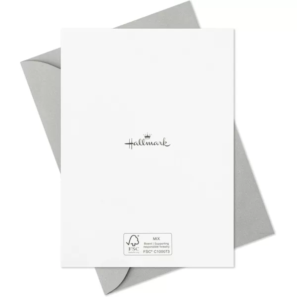 Hallmark Thank You Notes Black and Ivory White 40 Blank Cards with Envelopes for Weddings Graduation Bridal Shower All Occasion