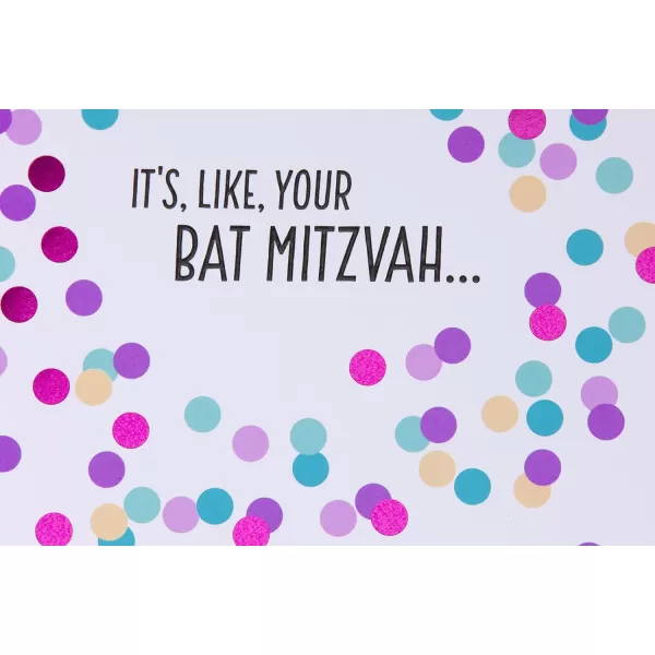 Hallmark Tree of Life Pack of 2 Bar Mitzvah Cards Mazel TovColorful Dots