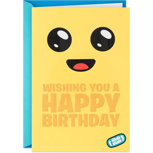 Hallmark Fortnite Birthday Card for Kids with Decal Peely