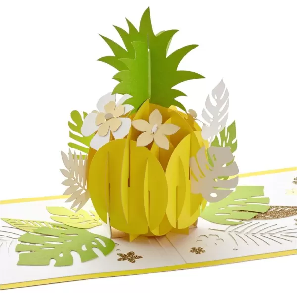 Hallmark Signature Paper Wonder Pop Up Card Pineapple Nurses Day Card Teacher Appreciation Healthcare Worker Gift 1299RZH1131Pop Up Pineapple