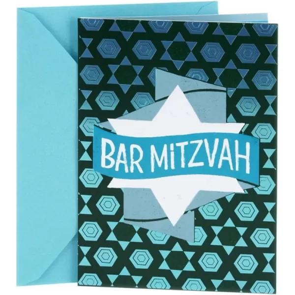 Hallmark Tree of Life Pack of 2 Bar Mitzvah Cards Mazel TovMazel Tov