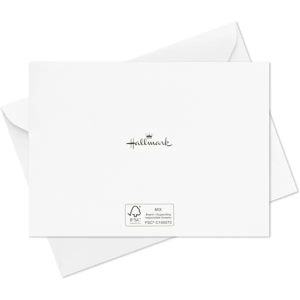 Hallmark Healthcare Thank You Card Pack 20 Blank Cards with Envelopes for Nurses Day Doctors Physician Assistants Medical Professionals