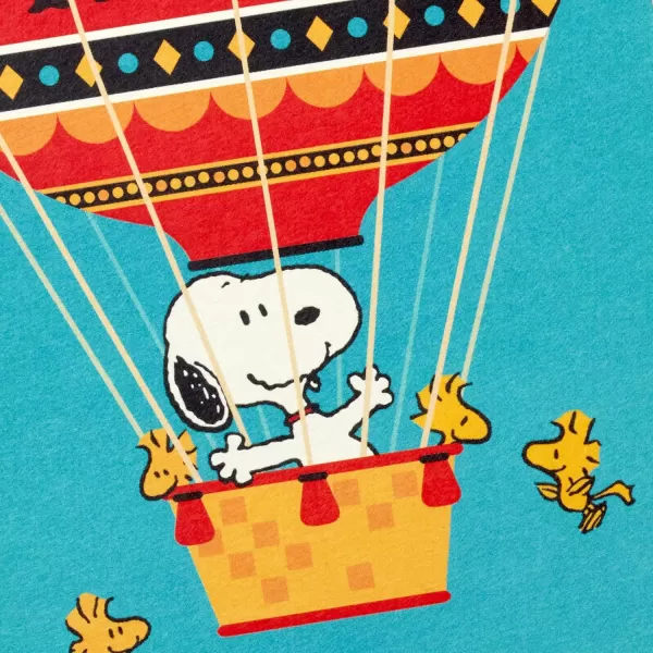 Hallmark Peanuts Thank You Cards Snoopy in Hot Air Balloon 20 Cards with Envelopes