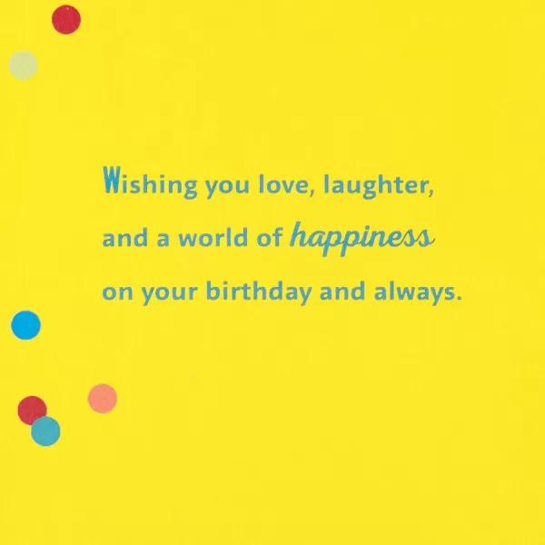 Hallmark Signature Birthday Card CircusHappy You Day