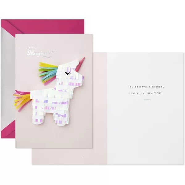 Hallmark Signature Birthday Card DeliveryMagical Unicorn