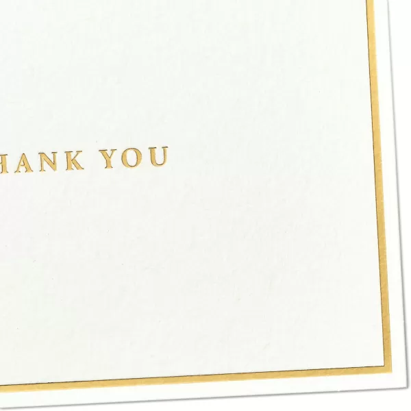 Hallmark Signature Gold Boxed Stationery Note Cards AssortmentCongratulations Cards Blank Cards Thank You Cards 24 Cards With Envelopes and Organizer with DividersSignature Gold