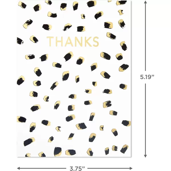 Hallmark Thank You Cards Assortment Black and White Thanks 48 Cards with Envelopes for All OccasionsBlack  White Assortment