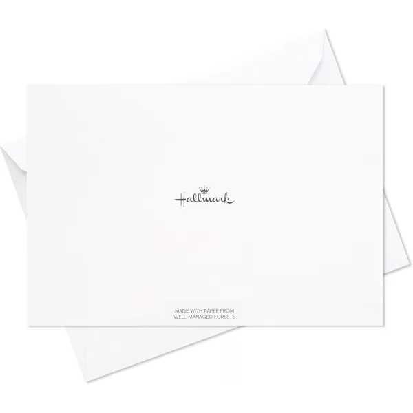 Hallmark Thank You Cards Assortment Black and White Thanks 48 Cards with Envelopes for All OccasionsBlack  White Assortment