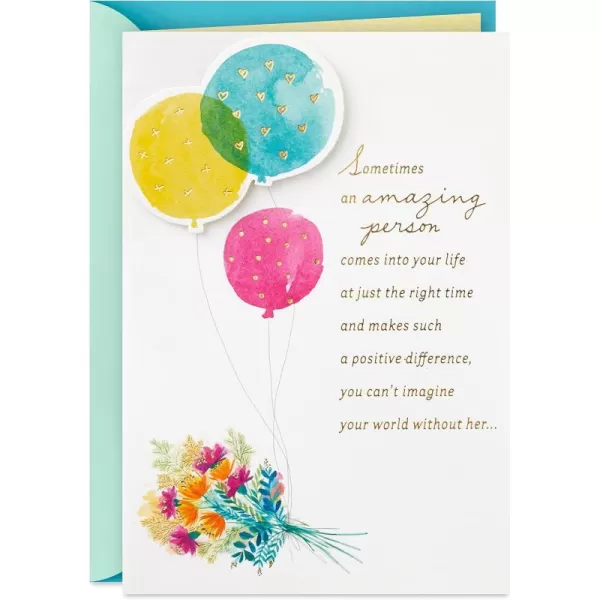 Hallmark Signature Birthday Card DeliveryBalloons and Flowers