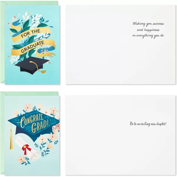 Hallmark Graduation Cards Assortment for Her She Believed She Could 16 Cards and Envelopes 4 DesignsAssorted Graduation Cards for Females