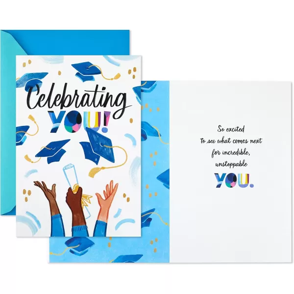 Hallmark Graduation Cards Assortment Better Future Pack of 3 Cards with EnvelopesBetter Future  3 Cards with Envelopes