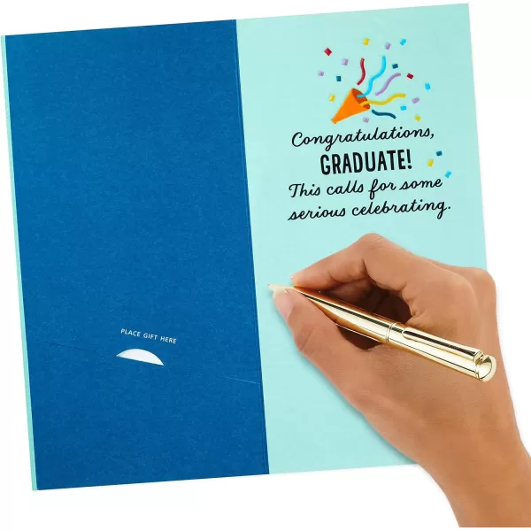 Hallmark Graduation Cards Assortment Better Future Pack of 3 Cards with EnvelopesThe World is Yours  3 Money Holder Cards