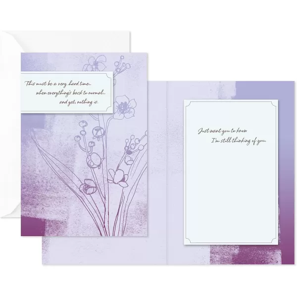 Hallmark Year of Caring Sympathy Cards Assortment 5 Cards with Envelopes5 Cards with Envelopes