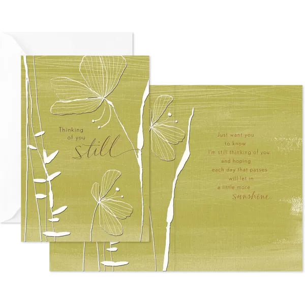 Hallmark Year of Caring Sympathy Cards Assortment 5 Cards with Envelopes5 Cards with Envelopes