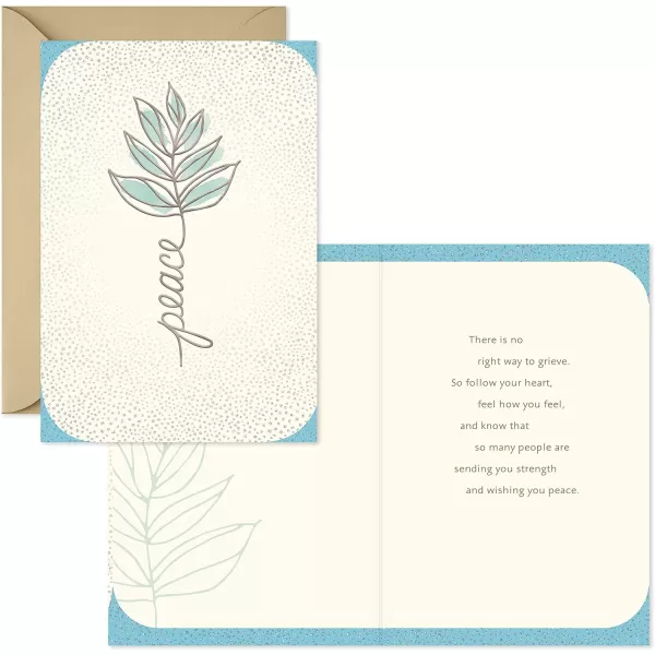 Hallmark Year of Caring Sympathy Cards Assortment 5 Cards with Envelopes5 Cards with Envelopes