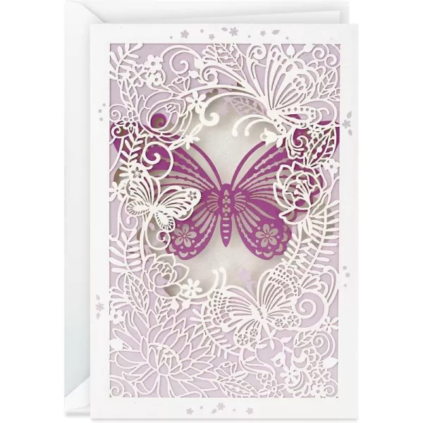 Hallmark Signature Birthday Card for Her Sassy and Classy FlagButterfly