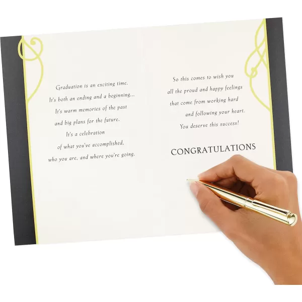 Hallmark College Graduation Card Diploma and Graduation Cap Proud of Your SuccessCollege  Proud