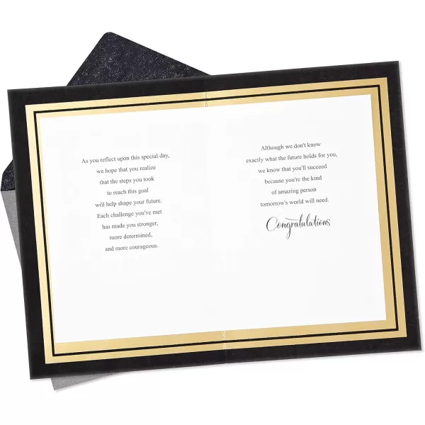 Hallmark College Graduation Card Diploma and Graduation Cap Proud of Your SuccessSo Proud of You Graduate