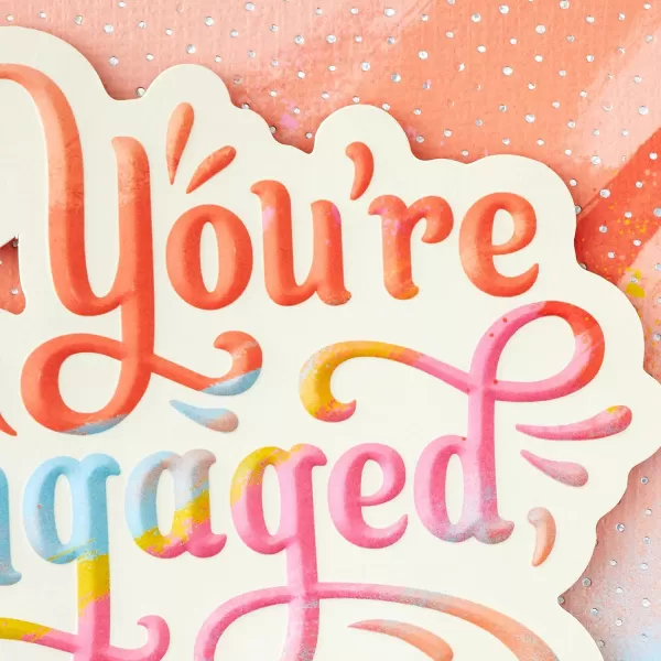 Hallmark Engagement Congratulations Card Yes Youre EngagedHere for It