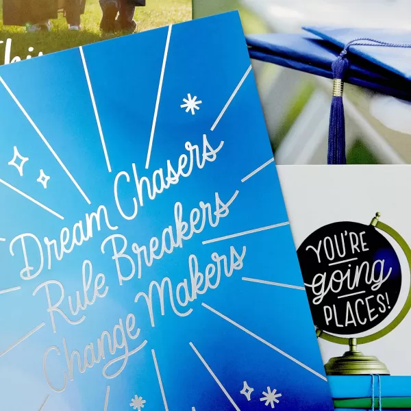 Hallmark Graduation Cards Assortment Youre Going Places 16 Cards and Envelopes 4 DesignsYoure Going Places  Assorted Graduation Cards