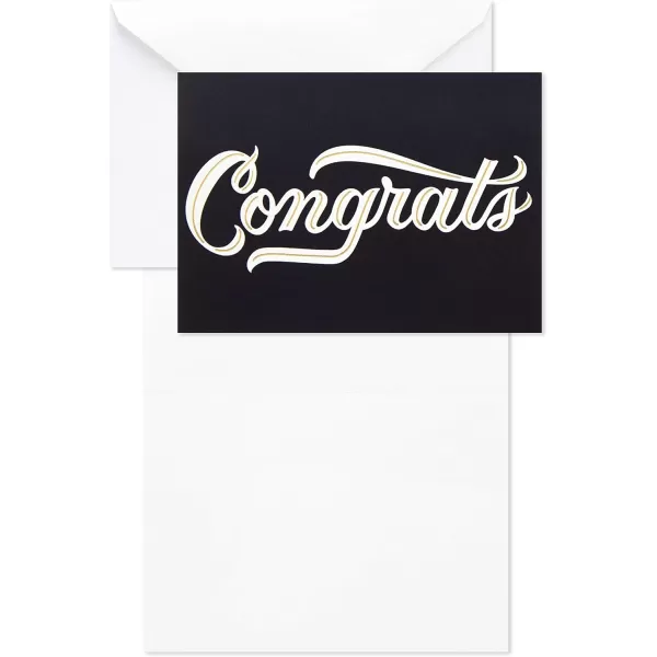 Hallmark Graduation Cards Bulk Assortment Retro Rainbow 36 Blank Cards with Envelopes 6 Designs for High School Kindergarten Middle School College and College GraduatesCongratulations Cards