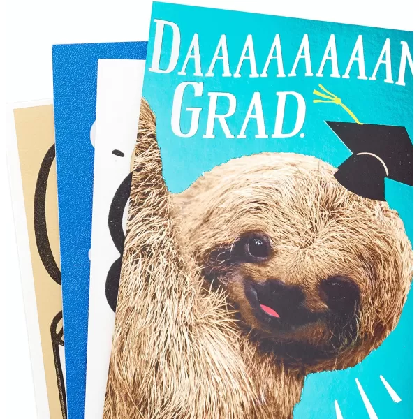 Hallmark Graduation Money Holder or Gift Card Holder Cards Assortment Dream Big 4 Cards with EnvelopesDream Big  4 Cards with Envelopes