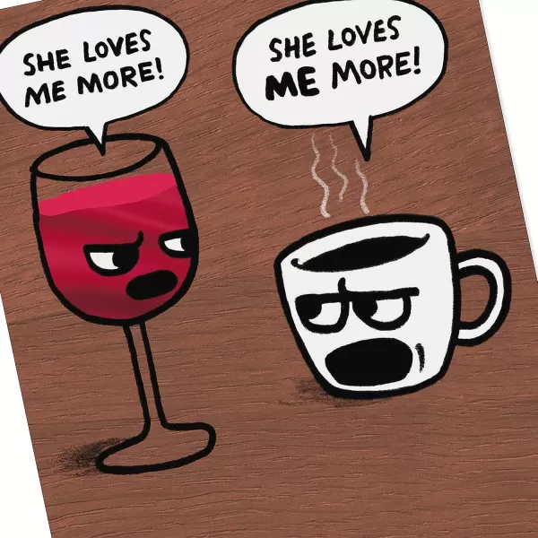 Hallmark Shoebox Funny Birthday Card Too Old for TikTokTRex  Wine and Coffee